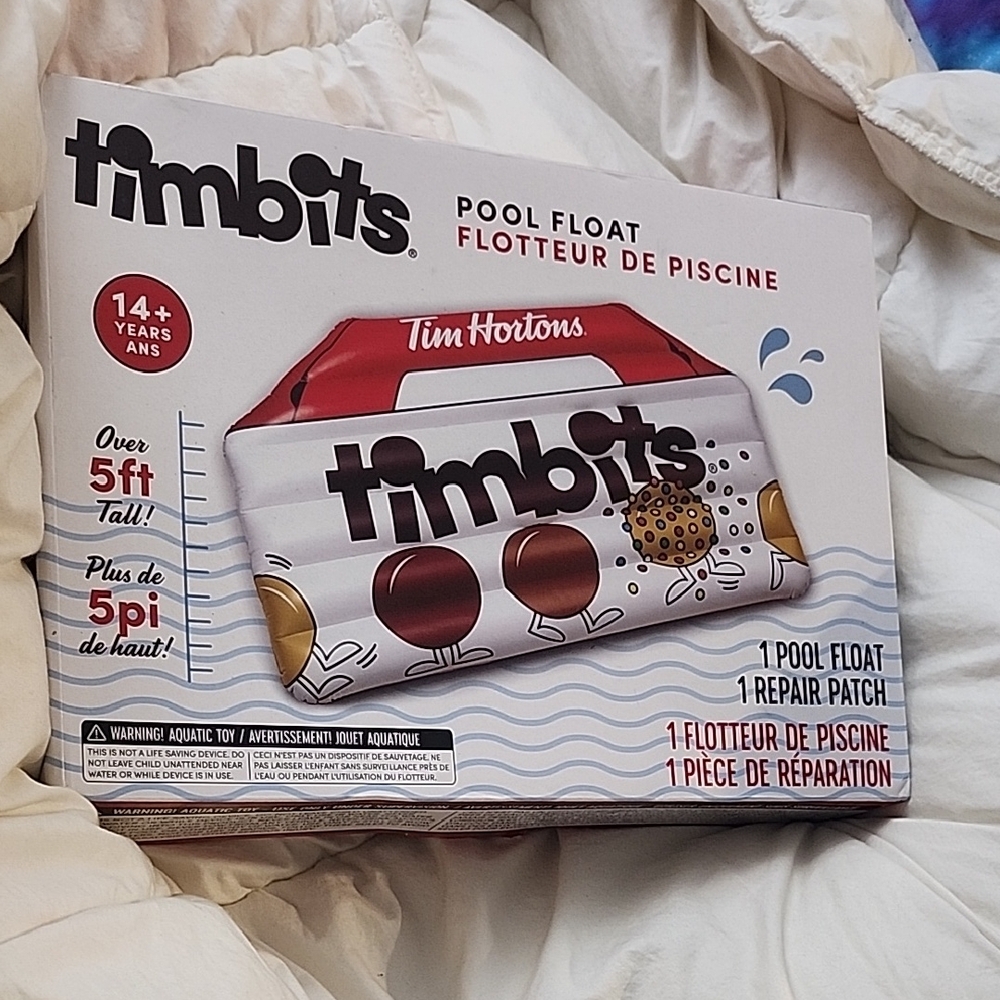 Tim Hortons Timbits Pool Float